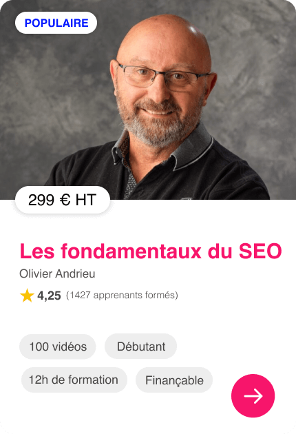 Formation Fondamentaux du SEO