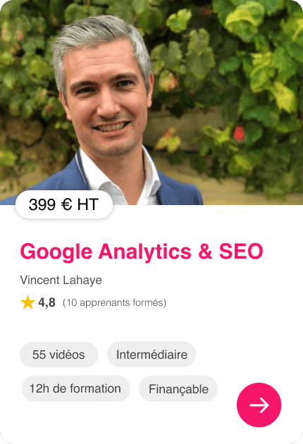 Formation Google Analytics 4 et SEO