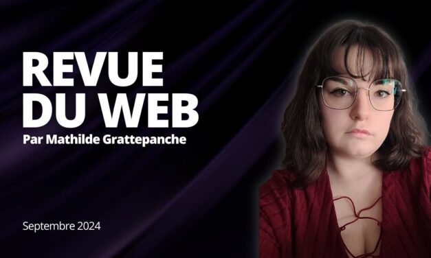 Revue du web (septembre 2024)