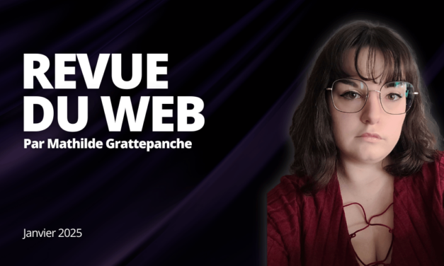 Revue du web (janvier 2025)